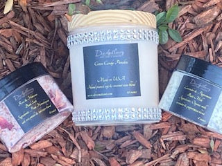 Cotton Candy Paradise Aromatherapy Mini Bath Bundle Kit - Dior Apothecary